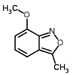 CAS#: 53967-90-1， 7-Methoxy-3-Methyl-2,1-Benzoxazole