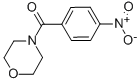 structure of CAS# 5397-76-2, Morpholino(4-Nitrophenyl)Methanone;Morpholino-(4-Nitrophenyl)Methanone;Aronis006249;Aids-167065
