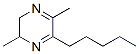 CAS#: 539826-71-6， 2,3-Dihydro-2,5-Dimethyl-6-Pentyl-Pyrazine