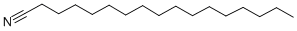 structure of CAS# 5399-02-0, n-Heptadecanonitrile;Ai3-07618;Heptadecanedinitrile