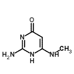 CAS#: 54004-20-5， 2-Amino-6-(Methylamino)-4-Pyrimidinol