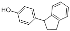 structure of CAS# 5402-37-9, 4-(1-Indanyl)Phenol;4-Indan-1-Ylphenol;4-(1-Indanyl)Phenol;Nsc5110