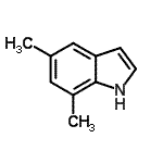 CAS#: 54020-53-0， 5,7-Dimethyl-1H-Indole