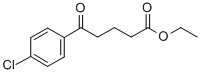 结构式 CAS# 54029-03-7, 5-(4-氯苯基)-5-氧代戊酸乙酯