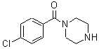 结构式 CAS# 54042-47-6, (4-氯苯基)(1-哌嗪基)甲酮