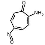 CAS 登录号：54051-26-2， 2-氨基-5-亚硝基-2,4,6-环庚三烯-1-酮