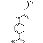 CAS#: 54057-65-7， 4-[(Methoxyacetyl)Amino]Benzoic Acid