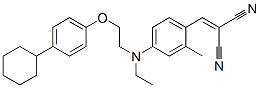 CAS#: 54079-53-7， [[4-[[2-(4-Cyclohexylphenoxy)Ethyl]Ethylamino]-2-Methylphenyl]Methylene]Malononitrile