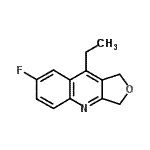 CAS#: 540804-04-4， 9-Ethyl-7-Fluoro-1,3-Dihydrofuro[3,4-b]Quinoline