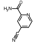 CAS#: 54089-05-3， 4-Cyano-2-Pyridinecarboxamide