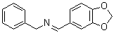 结构式 CAS# 54089-45-1, N-(3,4-亚甲二氧基亚苄基)苄胺