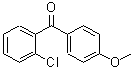structure of CAS# 54118-74-0, (2-Chlorophenyl)(4-Methoxyphenyl)Methanone;2-Chloro-4'-methoxybenzophenone;MFCD02258268;MLS000534505