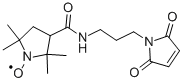 CAS#: 54135-55-6， (3S)-1-Hydroxy-N-(3-maleimidopropyl)-2,2,5,5-tetramethylpyrrolidine-3-carboxamide