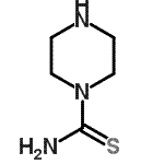 CAS#: 54147-47-6， 1-Piperazinecarbothioamide