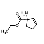 CAS#: 541506-73-4， Ethyl 1-Amino-2-Cyclopentene-1-Carboxylate