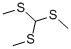 structure of CAS# 5418-86-0, Tris(Methylthio)Methane;Tris(Methylthio)Methane;255068_Aldrich;Zinc01706258
