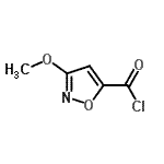 CAS#: 54258-24-1， 3-Methoxy-1,2-Oxazole-5-Carbonyl Chloride