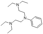 structure of CAS# 5427-46-3, N,N-Bis(2-Diethylaminoethyl)Aniline;N-(2-Diethylaminoethyl)-N',N'-Diethyl-N-Phenyl-Ethane-1,2-Diamine;Bis(2-Diethylaminoethyl)-Phenyl-Amine;1,1,7,7-Tetraethyl-4-Phenyldiethylenetriamine