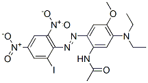 CAS#: 54292-17-0， N-[5-(Diethylamino)-2-[(2-Iodo-4,6-Dinitrophenyl)Azo]-4-Methoxyphenyl]-Acetamide