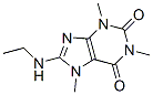 CAS#: 5436-10-2， 8-Ethylamino-1,3,7-Trimethyl-Purine-2,6-Dione