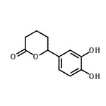 CAS#: 543681-90-9， 6-(3,4-Dihydroxyphenyl)Tetrahydro-2H-Pyran-2-One