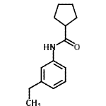 CAS#: 543722-82-3， N-(3-Ethylphenyl)Cyclopentanecarboxamide