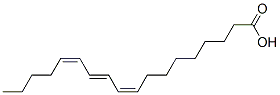structure of CAS# 544-72-9, 9(Z),11(E),13(Z)-Octadecatrienoic Acid;9Z,11E,13Z-Octadecatrienoic Acid;Chebi:8638;Cis-9, Trans-11, Cis-13-Octadecatrienoic Acid