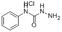 structure of CAS# 5441-14-5, 4-Phenylsemicarbazide Hydrochloride;3-Amino-1-Phenyl-Urea Chloride;Hydrazinecarboxamide, N-Phenyl-, Monohydrochloride;Nsc20839