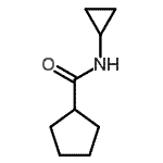 CAS#: 544414-79-1， N-Cyclopropylcyclopentanecarboxamide