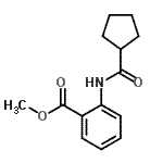 CAS#: 544438-31-5， Methyl 2-[(Cyclopentylcarbonyl)Amino]Benzoate