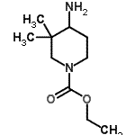CAS#: 544443-46-1， Ethyl 4-Amino-3,3-Dimethyl-1-Piperidinecarboxylate