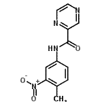 CAS#: 544655-40-5， N-(4-Methyl-3-Nitrophenyl)-2-Pyrazinecarboxamide