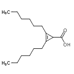 CAS#: 54467-87-7， 2,3-Dihexyl-2-Cyclopropene-1-Carboxylic Acid