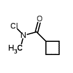 CAS 登录号：54468-01-8， N-氯-N-甲基环丁烷甲酰胺