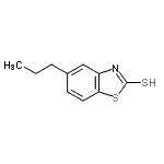 CAS#: 544704-24-7， 5-Propyl-1,3-Benzothiazole-2(3H)-Thione