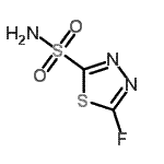 CAS#: 544705-81-9， 5-Fluoro-1,3,4-Thiadiazole-2-Sulfonamide