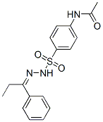 CAS#: 5448-97-5， N-[4-[(1-Phenylpropylideneamino)Sulfamoyl]Phenyl]Acetamide