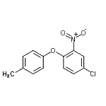 CAS#: 54495-31-7， 4-Chloro-1-(4-Methylphenoxy)-2-Nitrobenzene