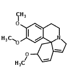 CAS#: 545-68-6， 3,15,16-Trimethoxy-1,2,6,7-Tetradehydroerythrinan