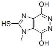 CAS#: 5450-59-9， 2-Mercapto-1-Methyl-1H-Imidazo[4,5-d]Pyridazine-4,7-Diol