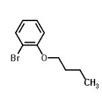 structure of CAS# 54514-30-6, 1-Bromo-2-Butoxybenzene;1-bromo-2-butoxybenzene;MFCD09942935