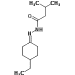 CAS#: 545366-52-7， N'-(4-Ethylcyclohexylidene)-3-Methylbutanehydrazide