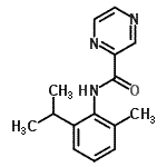 CAS#: 545372-95-0， N-(2-Isopropyl-6-Methylphenyl)-2-Pyrazinecarboxamide