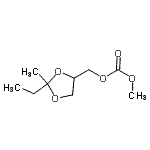 CAS#: 545517-71-3， (2-Ethyl-2-Methyl-1,3-Dioxolan-4-Yl)Methyl Methyl Carbonate