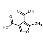 CAS#: 54576-44-2， 2-Methyl-3,4-Furandicarboxylic Acid