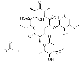 CAS 登录号：54579-17-8， 红霉素碳酸酯