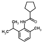 CAS#: 546079-70-3， N-(2-Isopropyl-6-Methylphenyl)Cyclopentanecarboxamide