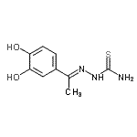 CAS#: 546112-31-6， (2E)-2-[1-(3,4-Dihydroxyphenyl)Ethylidene]Hydrazinecarbothioamide