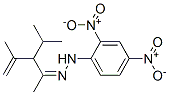 CAS 登录号：5463-34-3， N-[(4-甲基-3-丙-2-基-戊-4-烯-2-亚基)氨基]-2,4-二硝基苯胺
