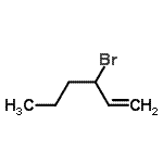 CAS#: 54684-73-0， 3-Bromohex-1-Ene